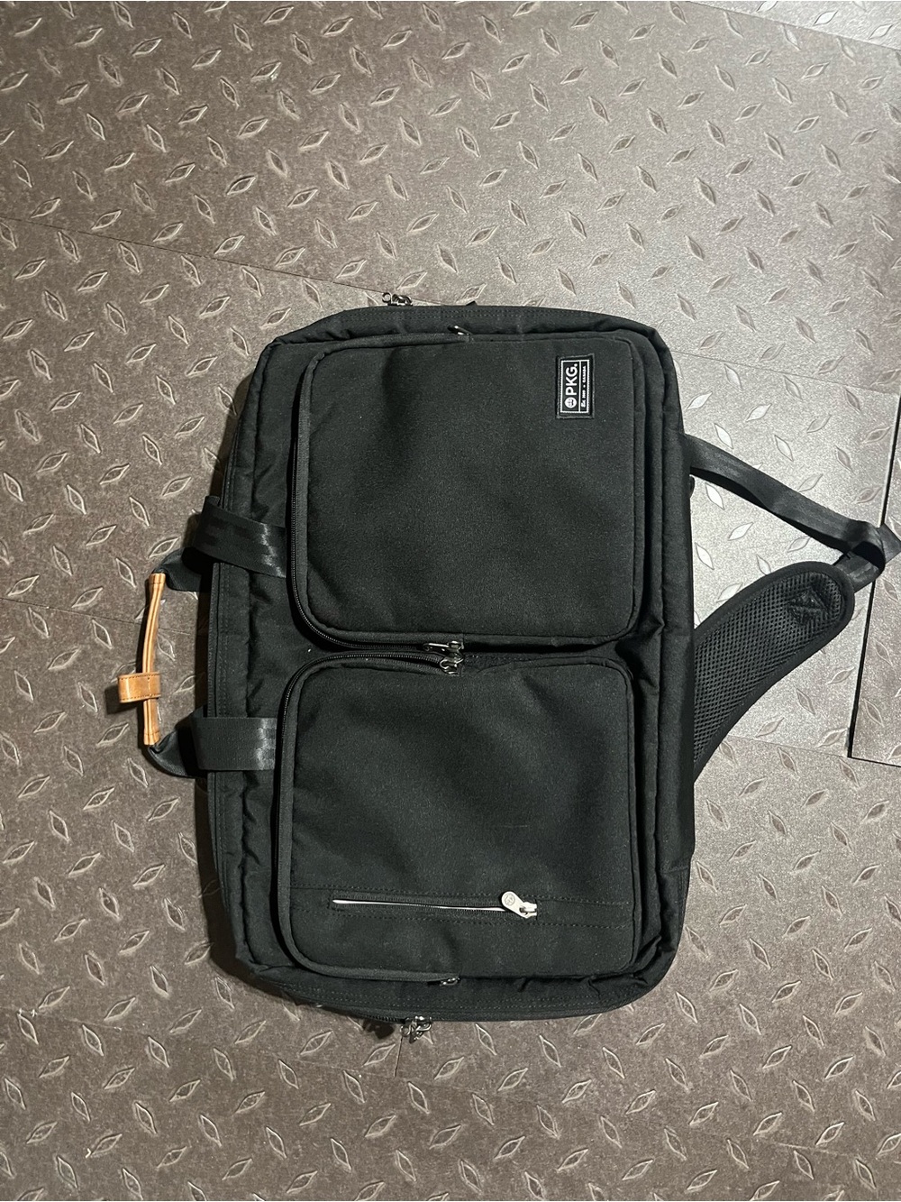 Black Men's Sling Bag - Compact Everyday Carry